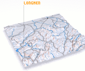 3d view of Longmen