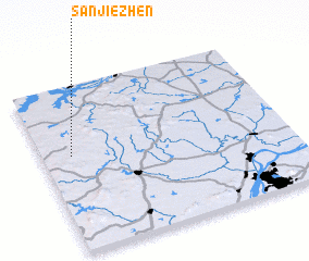 3d view of Sanjiezhen