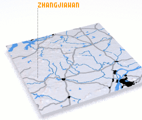 3d view of Zhangjiawan