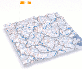 3d view of Wuhua