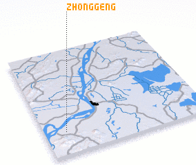 3d view of Zhonggeng