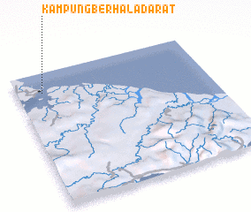 3d view of Kampung Berhala Darat