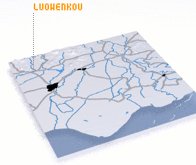 3d view of Luowenkou