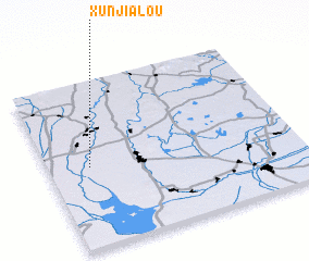 3d view of Xunjialou