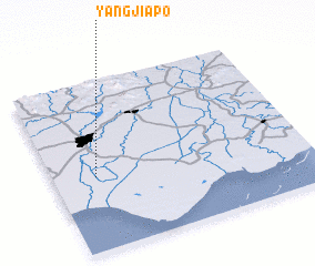 3d view of Yangjiapo