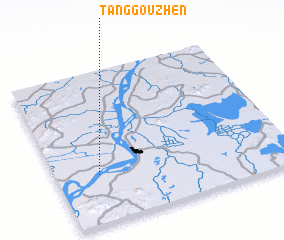 3d view of Tanggouzhen