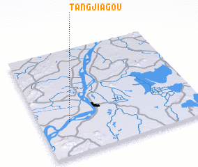 3d view of Tangjiagou