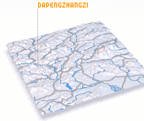 3d view of Dapengzhangzi