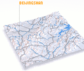 3d view of Beijingshan