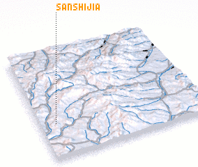 3d view of Sanshijia