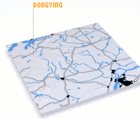 3d view of Dongying