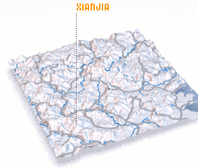 3d view of Xianjia