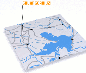 3d view of Shuangcaixuzi