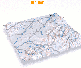 3d view of Xinjian