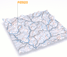 3d view of Fengxi