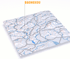 3d view of Baohekou