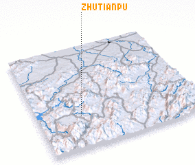 3d view of Zhutianpu