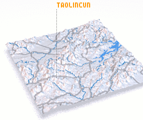 3d view of Taolincun