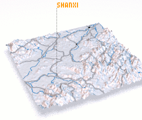 3d view of Shanxi