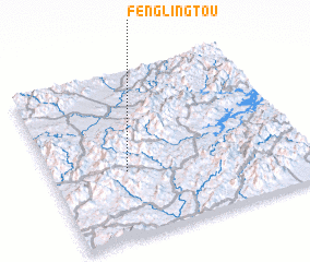 3d view of Fenglingtou