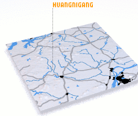 3d view of Huangnigang