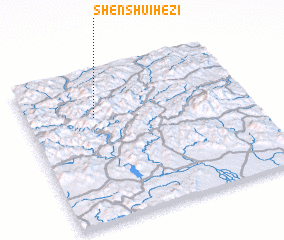 3d view of Shenshuihezi