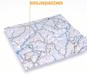3d view of Dingjiaqiaozhen