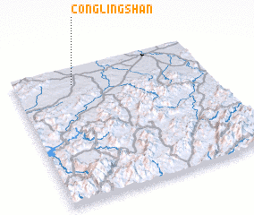 3d view of Conglingshan