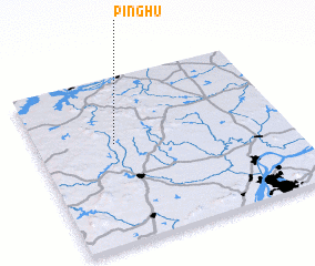 3d view of Pinghu