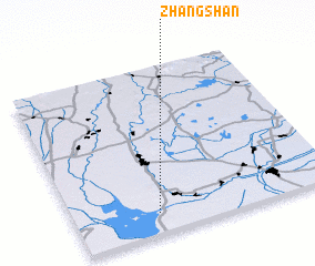 3d view of Zhangshan