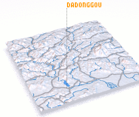 3d view of Dadonggou