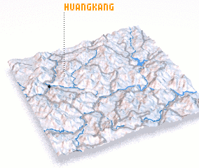 3d view of Huangkang