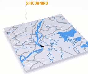 3d view of Shicunmiao