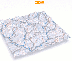3d view of Xikou