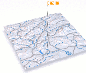 3d view of Dazhai