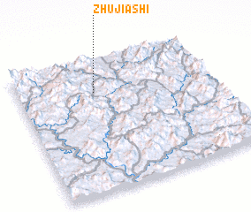 3d view of Zhujiashi