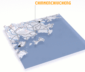 3d view of Chin-men-chiu-ch\