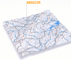 3d view of Wangcun