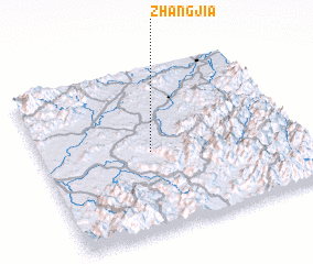 3d view of Zhangjia