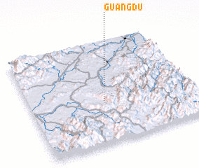 3d view of Guangdu