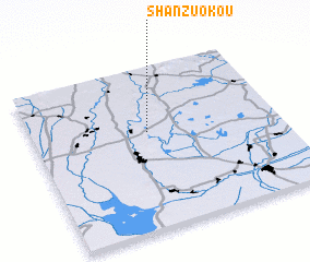 3d view of Shanzuokou