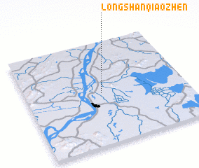 3d view of Longshanqiaozhen