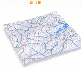 3d view of Guilin