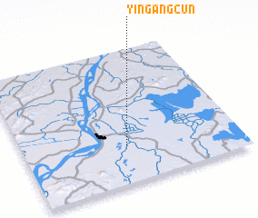 3d view of Yingangcun