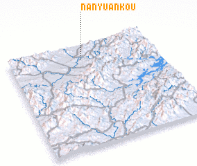 3d view of Nanyuankou