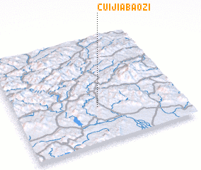 3d view of Cuijiabaozi