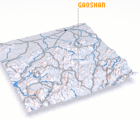 3d view of Gaoshan