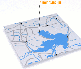 3d view of Zhangjiaxu