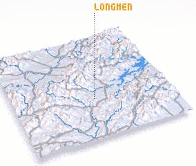 3d view of Longmen