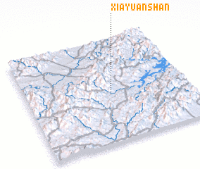 3d view of Xiayuanshan